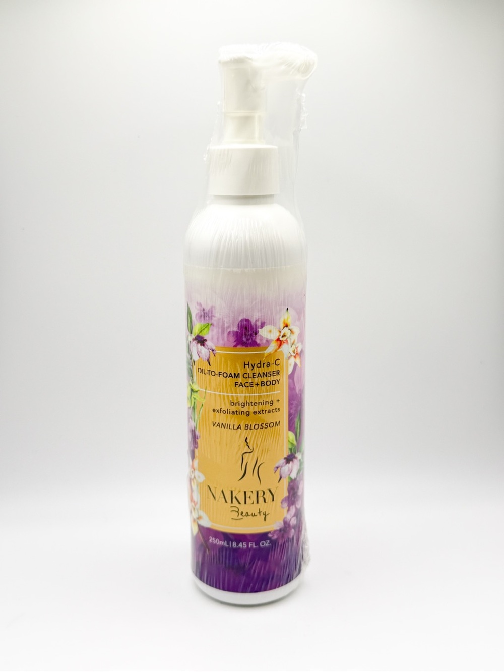 Nakery Beauty Hydra-C Oil-to-Foam Cleanser - Vanilla Blossom New Sealed